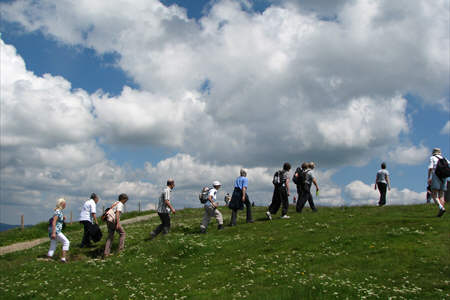 Wanderung des Freundeskreises auf dem Belchen